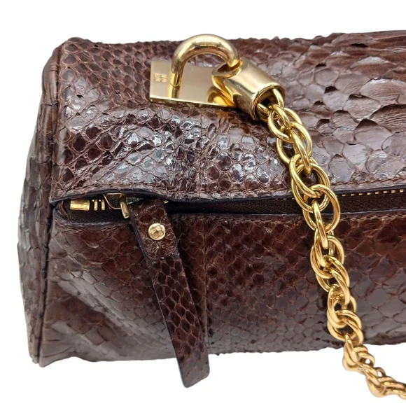 Kate Spade Collect Line Snake Skin Hand Bag - Picture 7 of 11